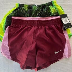 Nike women's shorts, bundle of 2